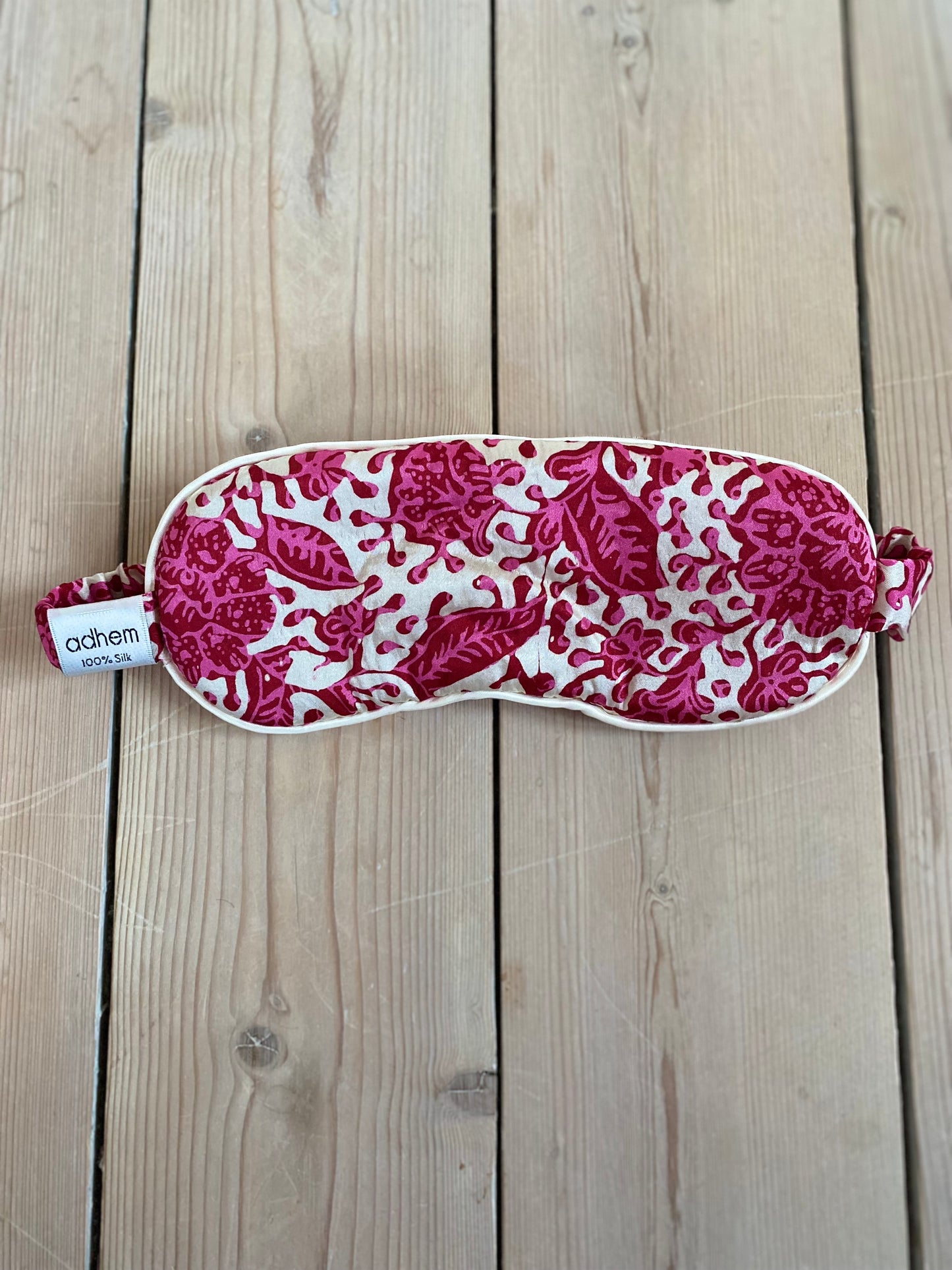 100% Silk Sleep mask Pink